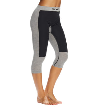 Termoaktywne Legginsy Merino z Oddychającą Membraną Przeciwwiatrową