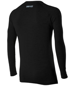 Koszulka Merino Henley z Guzikami