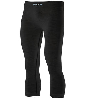 Legginsy 3/4 z wełny merino
