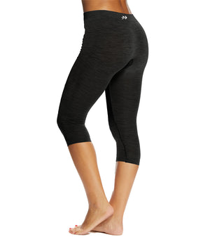 Legginsy 3/4 z wełny merino