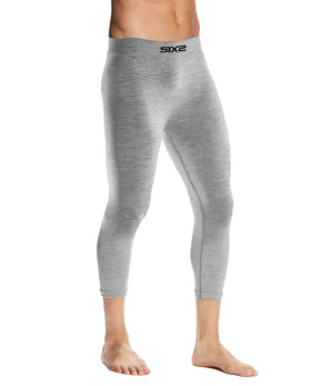 Legginsy 3/4 z wełny merino