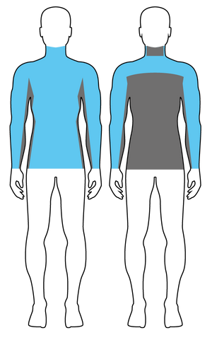 Motocyklowa bluza z wiatroszczelnym frontem